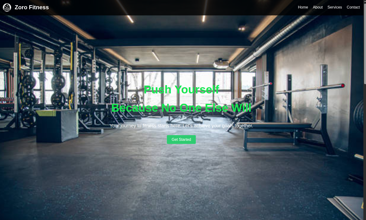 Project: Gym - HTML CSS